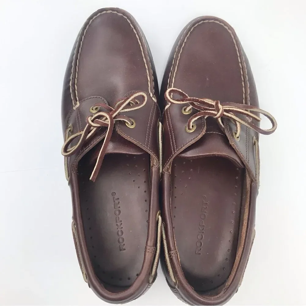 Rockport brown leather